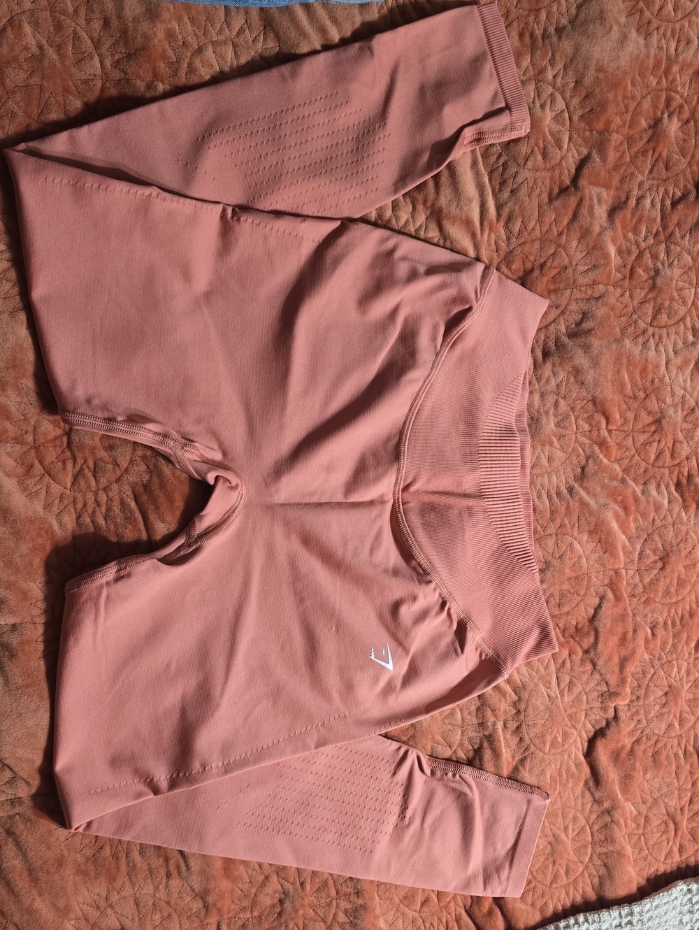 Gymshark Rose Color High-Waist Leggings